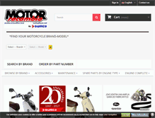 Tablet Screenshot of motorrecambio.com